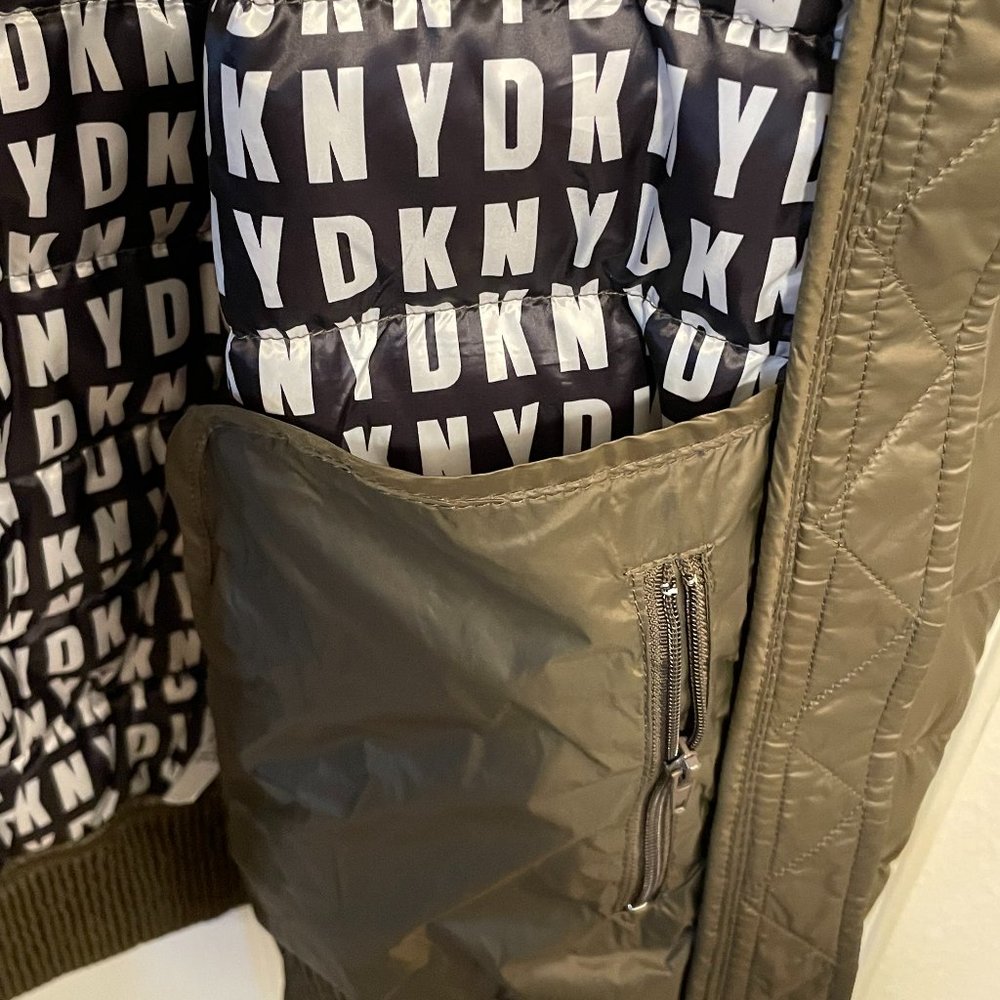 DKNY Women's Lightweight Bomber Jacket - Small - Picture 5 of 9